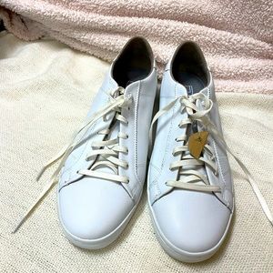 Cole Haan women’s sneakers leather white size 12 new